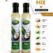 Dr. Floya Dr.floya Coconut Mix 2 Adet 250 ml | Hindistan Cevizi, Yeşil Çay, Kinoa Içerikli