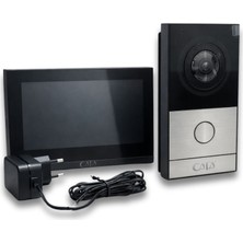 Cata CT-4030 Akıllı Villa Set - 7 Inç Hd Dokunmatik Ekran ve Otomatik Hareket Kaydetme Özellikli