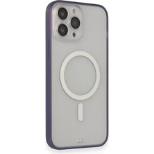 Trend Kapında Apple iPhone 14 Pro Kılıf Grand Magneticsafe Kapak - Mor