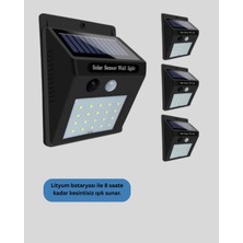 IP65 Dayanıklı Solar Enerjili Dış Cephe Aydınlatma
