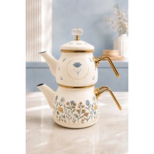 Pr Home Anemon Mini Model Emaye Çaydanlık