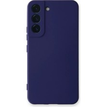 Trend Kapında Samsung Galaxy S22 Plus Kılıf Nano Içi Kadife Silikon - Mor