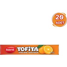 Kent Tofita Stick Şeker Portakal 47G - 20 Adet