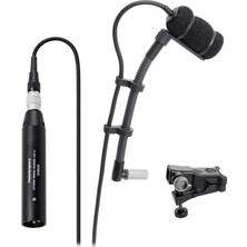 Audio-Technica ATM350U Evrensel Klipsli Montaj Sistemi ile Kardioid Enstrüman Mikrofonu