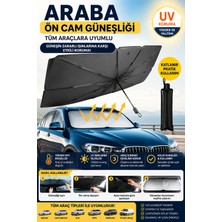Tüm Araçlar Için Katlanabilir Araba Camı Güneşlik - Ön Cam Için Uv Koruma Şemsiyesi, Isı Yalıtımı
