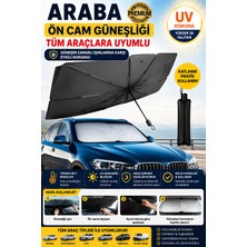Tüm Araçlar Için Katlanabilir Araba Camı Güneşlik - Ön Cam Için Uv Koruma Şemsiyesi