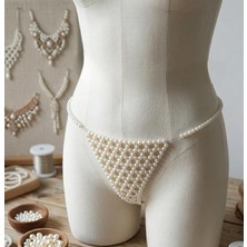 İptila Lingerie Inci Model Tanga El Yapımı