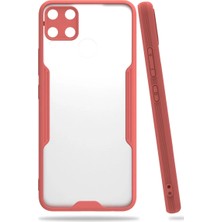 Trend Kapında Realme C15 Kılıf Platin Silikon - Pembe