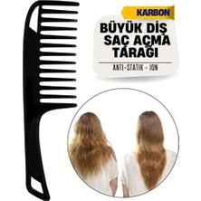 Trend Kapında Büyük Diş Geniş Saç Açma Tarağı 716850