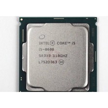 Intel I5 8600 3.1 Ghz Lga 1151 Pin 9mb Ön Bellek SR3X0 Masaüstü Işlemci