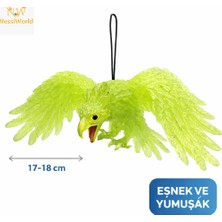 Trend Kapında Asılabilir Lateks Kartal Dekor Süsü Yeşil 17-18 cm