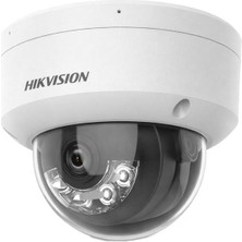 Trend Kapında Hikvision DS-2CD1141G2-LIUF 4 Mp 2.8mm Smart Hybrid Light Sesli Dome Ip Kamera Gece Renkli Görüntü