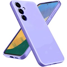 Trend Kapında Samsung Galaxy A36 Kılıf Nano Içi Kadife Silikon - Lila