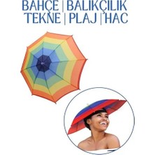 Trend Kapında Relax Eller Serbest 4 Mevsim Kafa Şemsiyesi