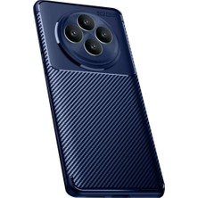 Trend Kapında Oppo Reno 11 Fs Kılıf Auto Focus Karbon Kapak - Lacivert