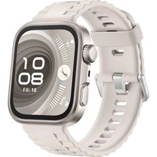 Trend Kapında Huawei Fit 4 Nova Silikon Kordon - Bej