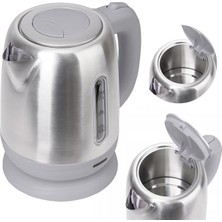 Trend Kapında Crown CRW-7211 1800W 1.8 Litre Lüks Çelik Su Isıtıcı Kettle Inox