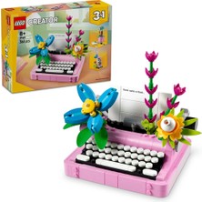 LEGO Creator Çiçekli 3'ü 1 Arada Çiçekli Daktilo Oyun Seti 31169