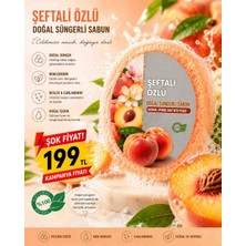 Mitavo Süngerli Şeftali Özlü Doğal Sabun