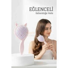 Trend Kapında Doğal Antistatik Hava Yastıklı Saç Fırçası - Dolaşık Saç Açıcı Tarak 722385