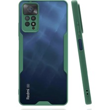 Trend Kapında Xiaomi Redmi Note 11 Pro Kılıf Platin Silikon - Yeşil