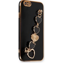 Trend Kapında Apple iPhone 6 Kılıf Esila Silikon - Siyah