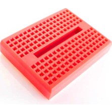 Tunelkom Mini Yapışkanlı Breadboard Kırmızı