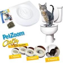 Trend Kapında Klozet Kedi Tuvaleti *