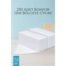 Trend Kapında 250’LI Ağda Bezi Seti + Spatula | Her Bölgeye Uyumlu | Evde Pratik Tüy Alma Için 715914