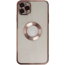 Trend Kapında Apple iPhone 11 Pro Kılıf Slot Silikon - Rose Gold