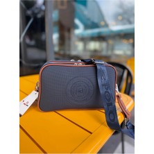 Just Polo Kadın Yeni Sezon Orta Boy Lakos Kumaş 5 Bölmeli Postacı Omuz Çantası Ebat 28 x 18 cm