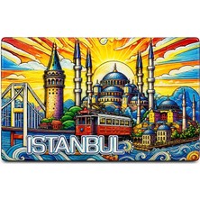 Trend Kapında Istanbul Temalı Silikon Buzdolapı Süsü Magnet ALK5377
