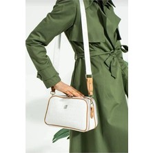 Just Polo Kadın Kabartma Desenli Lüks Omuz Çantası Shoulder Bag