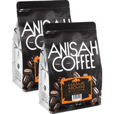 Anisah Coffee Karamel Aromalı Filtre Kahve | 2x250gr | Chemex Öğütme