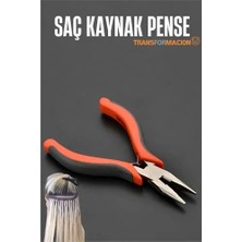 Trend Kapında Kuaför Saç Kaynak Pensesi Uzun Ağızlı