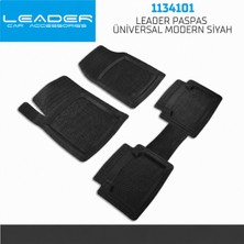 Leader Paspas Üniversal Modern Siyah Premium