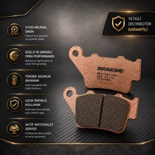 Braking Ktm Rc 200 (2014-2024) Sinterli Arka Fren Balatası