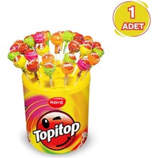 Kent Topitop Meyveli Kavanoz Şeker 120'LI (1 Adet)