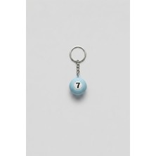 Abluka Online Unisex Bilardo Topu Anahtarlık Bebek Mavi