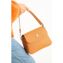 Just Polo Kadın Kabartma Desenli El ve Omuz Çantası 234073MH