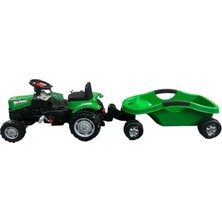 Trend Kapında Power Pedallı Big Trolley Traktör 07-320