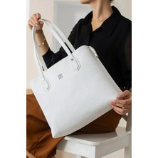 Just Polo Günlük Kombinlere Uygun Kadın Büyük Boy 2 Bölmeli El Çantası Large Tote Bag P344028MH