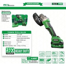 Hais Pro Akülü Taşlama  S30 RB-125P Haispro