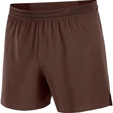 Salomon Sense Aero Stow 5" Erkek Koşu Şortu LC2769200 Kahverengi