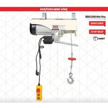 Hais Pro Vinç Elektrikli Shun 600/1200KG Shun