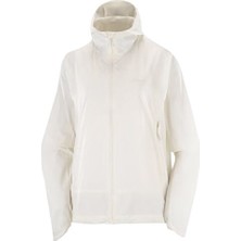 Salomon Outwınd Kadın Outdoor Yağmurluk LC2761900 Beyaz