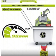 Hais Pro Yıkama Makinası 95  Bar Akülü Basınçlı  LC301W Haı