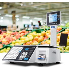 CAS CL3000 P Barkodlu 30 kg Elektronik Market Terazisi