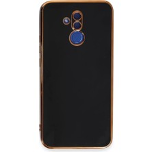 Trend Kapında Huawei Mate 20 Lite Kılıf Volet Silikon - Siyah
