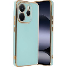 Trend Kapında Xiaomi Redmi Note 14 4g Kılıf Volet Silikon - Açık Yeşil